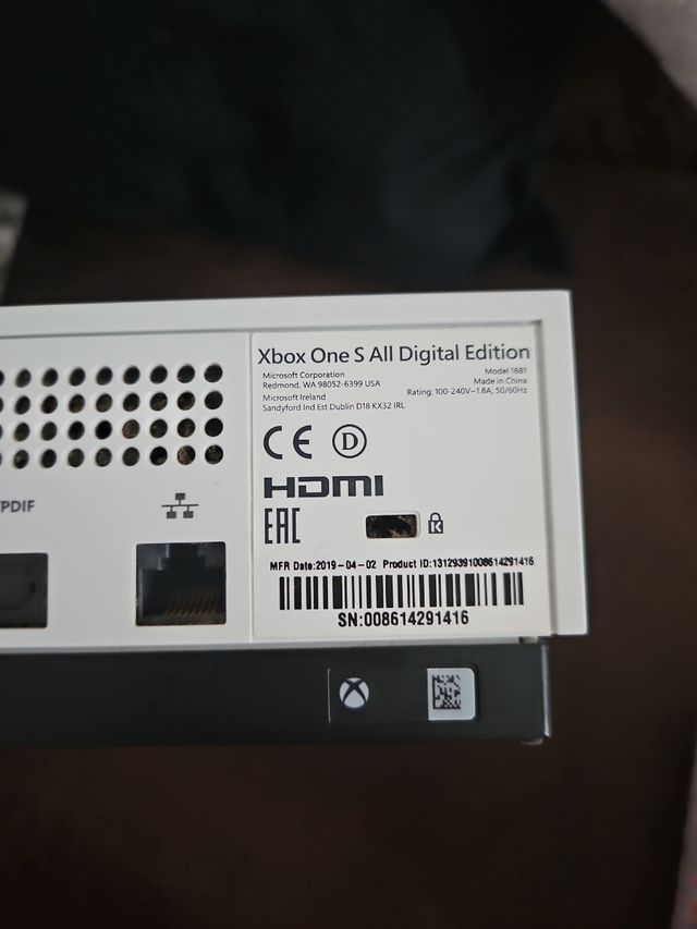 Xbox One S All Digital Edition