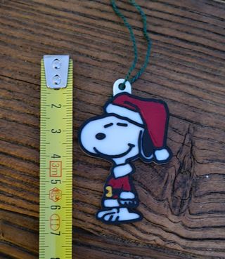 Navidad Snoopy y baston