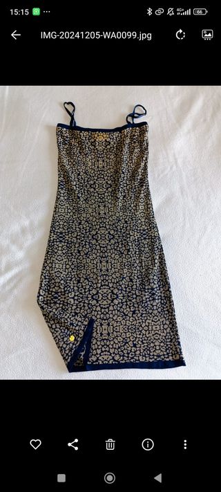 Vestido animalprint Guess de tubo para invierno