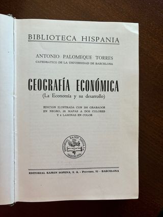 GEOGRAFÍA ECONÓMICA