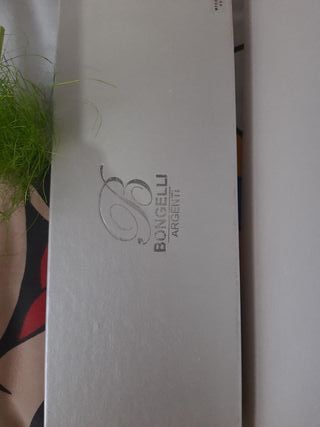 Vaso con inserto l'argento 925, Bongelli vasi prez