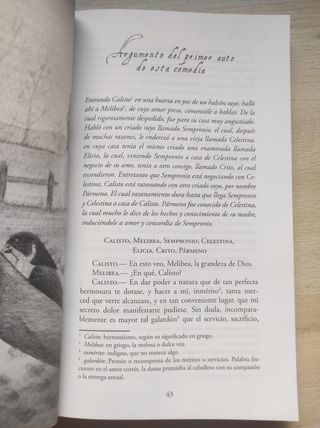 La Celestina / Fernando de Rojas.