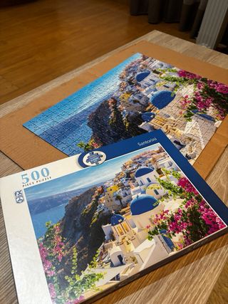 Puzzle nuevo 500 piezas! Santorini