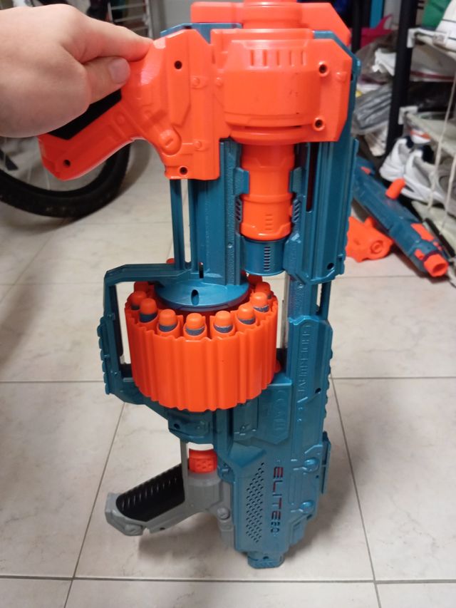 Nerf shockwave con tutti i dardi nefr 2.