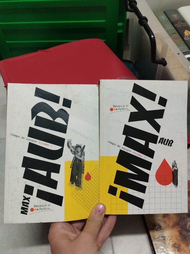 Libro Campo de sangre Vol 1 y 2