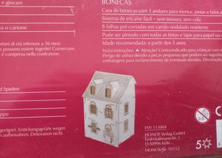 Set de manualidades casa de muñecas