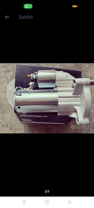 Motorino avviamento Peugeot boxer