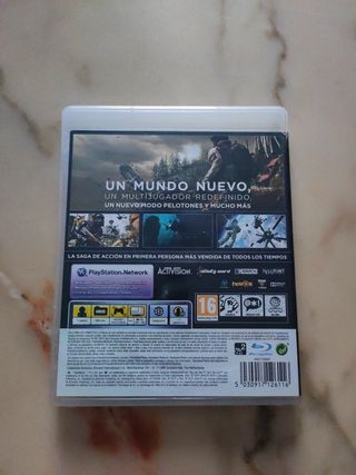 PS3 CALL OF DUTY GHOST