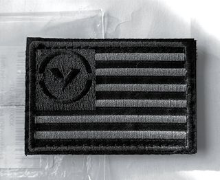 VIRUS PARCHE VELCRO BANDERA USA
