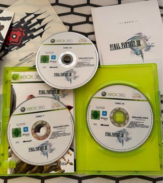 Final fantasy XIII edición coleccionista Xbox360