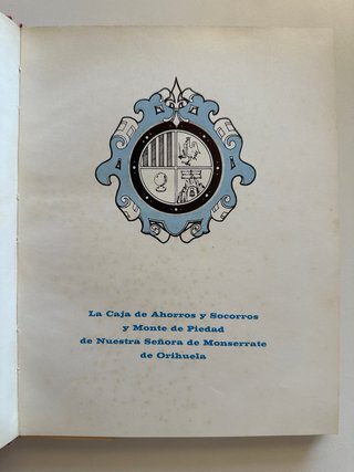 Libro histórico "La Caja de Ahorros de Monserrate