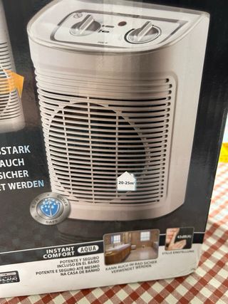 Calefactor bajo consumo Rowenta