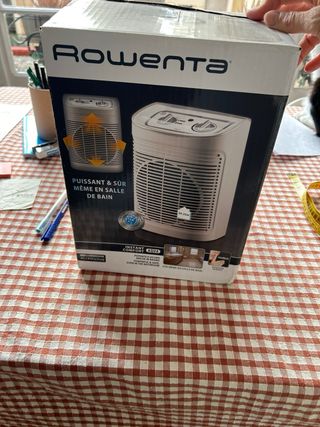 Calefactor bajo consumo Rowenta