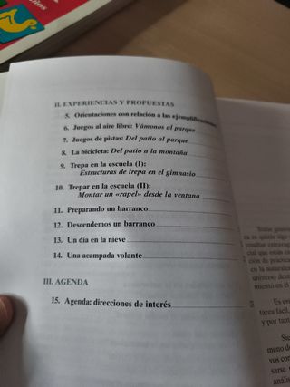 Actividades en la naturaleza.