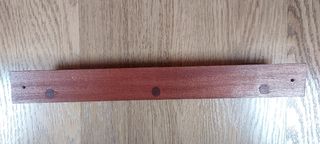 Percha pared de madera