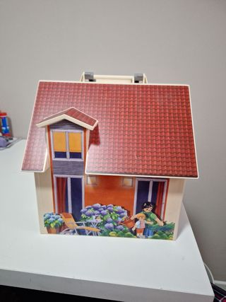Casita maletín playmobil
