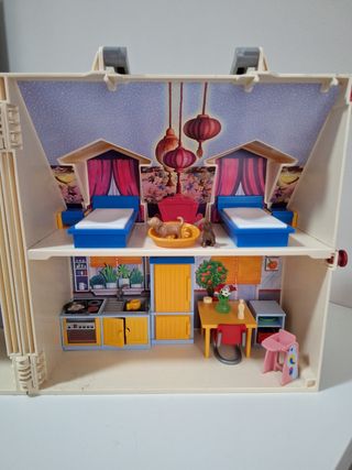 Casita maletín playmobil
