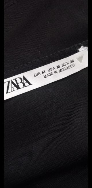 Top flores organza Zara