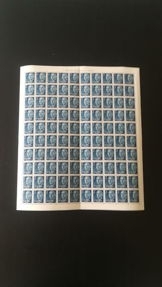 7 pliegos de 100 Sellos