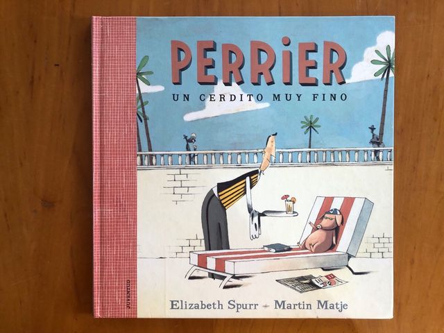 Perrier. Un cerdito muy fino