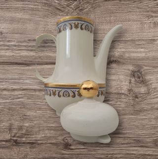 Brocca in Oro Zecchino e Cobalto