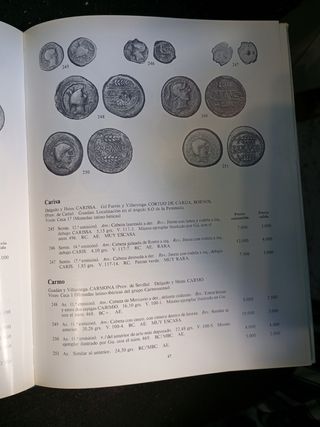 Catalogo monedas antiguas Hispania