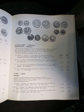 Catalogo monedas antiguas Hispania
