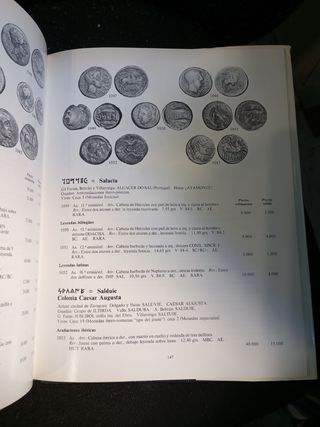 Catalogo monedas antiguas Hispania