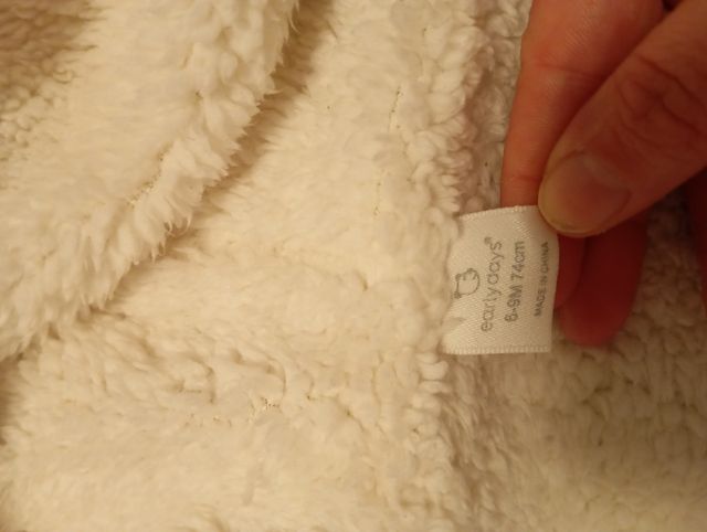 Chaqueta punto bebé