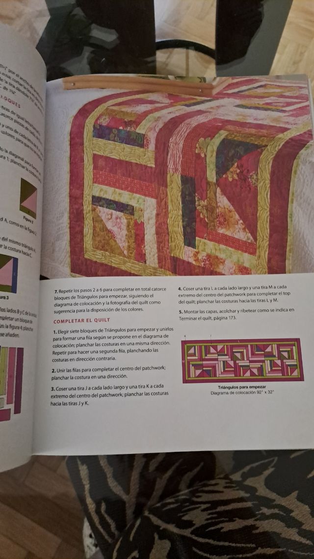 Quilts modernos con el diseño Log Cabin (Spanish Edition)