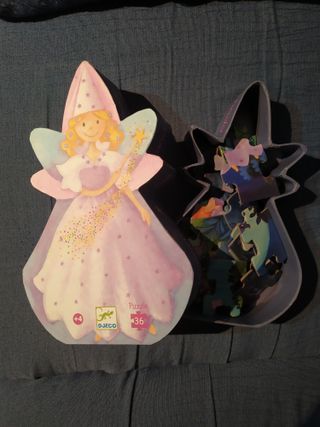 Puzzle Hada y Unicornio