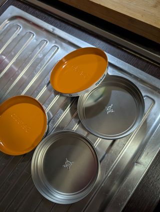 Scatole in latta vuote rotonde 13 cm