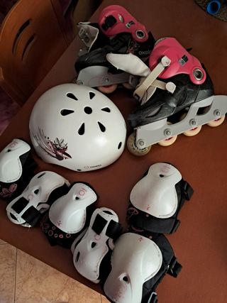 Patines niña y accesorios