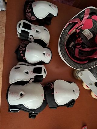 Patines niña y accesorios