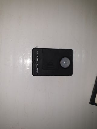 Alarma detector de movimiento con sim