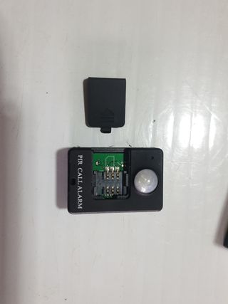 Alarma detector de movimiento con sim