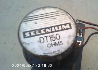 SELENIUM DT150 -8 oh-ALTAVOZ + filtro warfedale