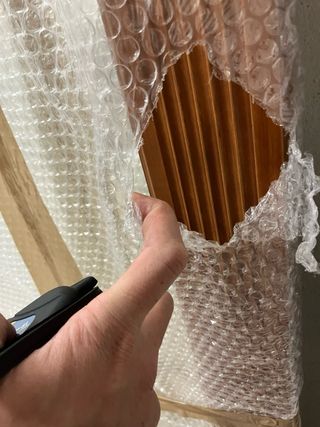 Espejo marco madera grande