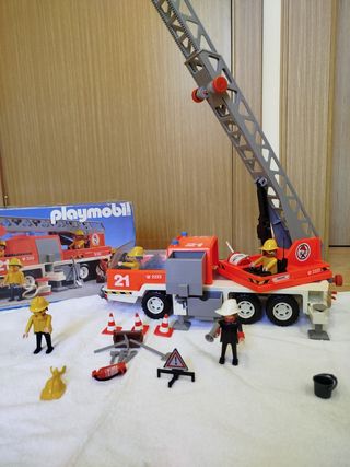 Camión bomberos playmobil