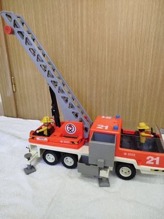 Camión bomberos playmobil