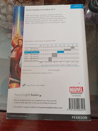 Pearson English Readers Level 4: Marvel - The Guardians of the Galaxy 2 (Pearson English Graded Readers)