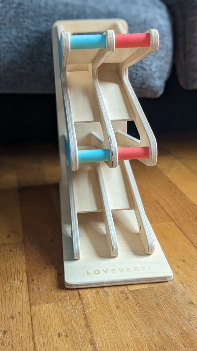 Rampa de madera coches LOVEVERY