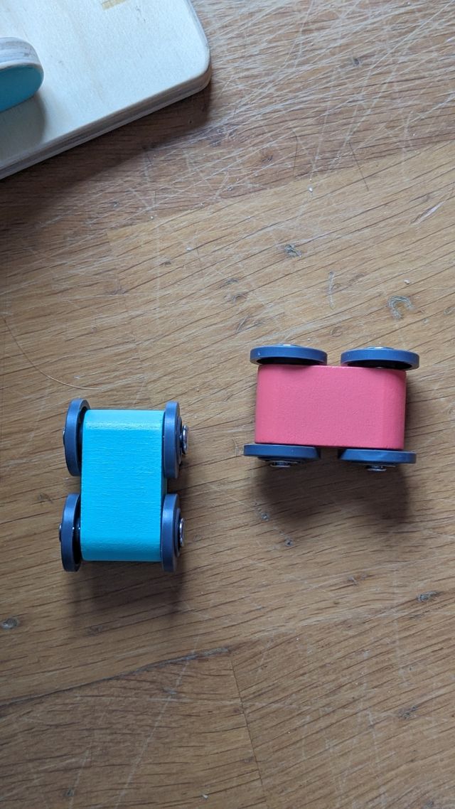 Rampa de madera coches LOVEVERY