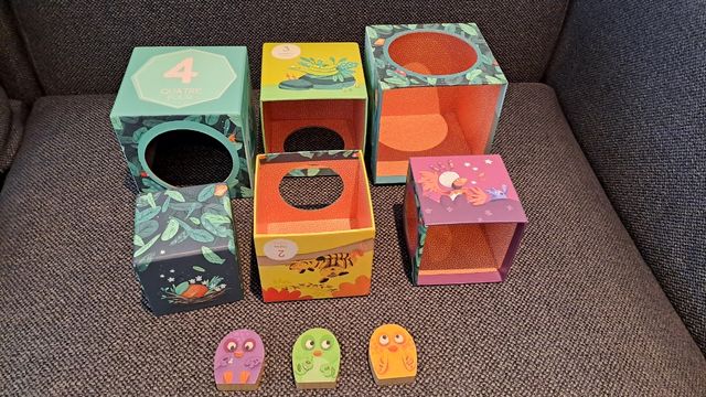 Cubos apilables jungla, de Moulin Roty