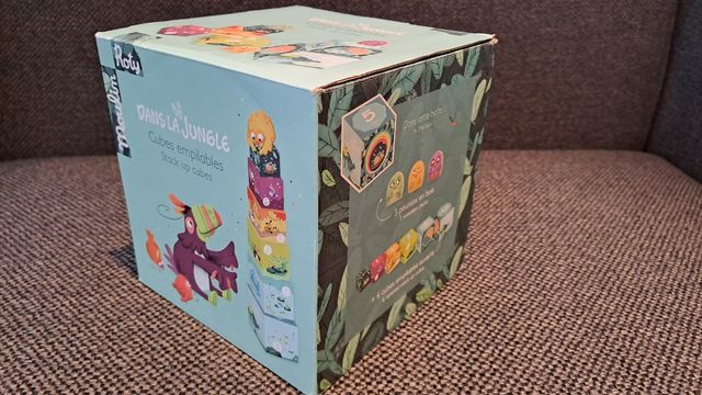 Cubos apilables jungla, de Moulin Roty