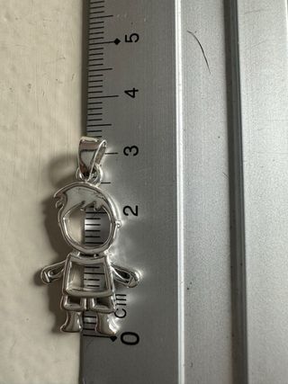 Colgante niño de plata de ley 925