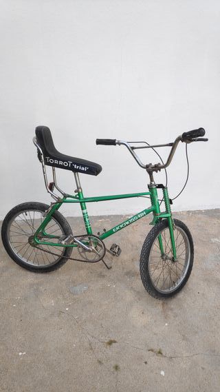 Bicicleta bicicross BH infantil vintage verde