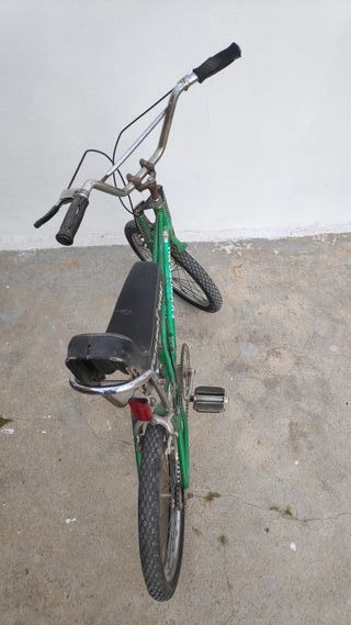 Bicicleta bicicross BH infantil vintage verde