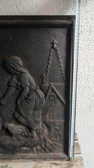 Placa de chimenea