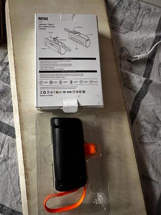 BATERIA externa mini para Iphone